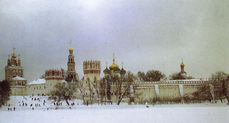 unknow artist The Novodevichy Monastery